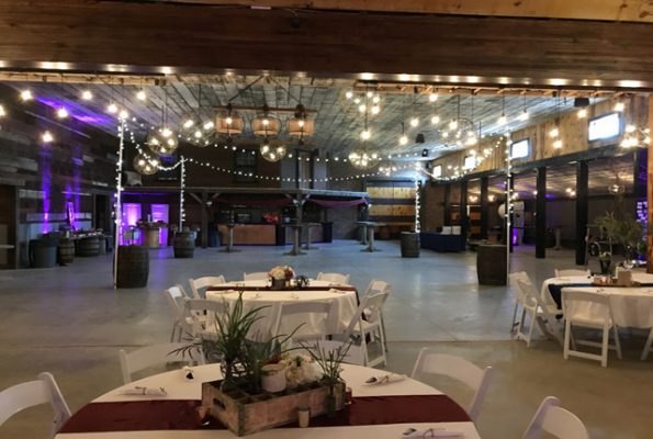 Wedding Reception Setup